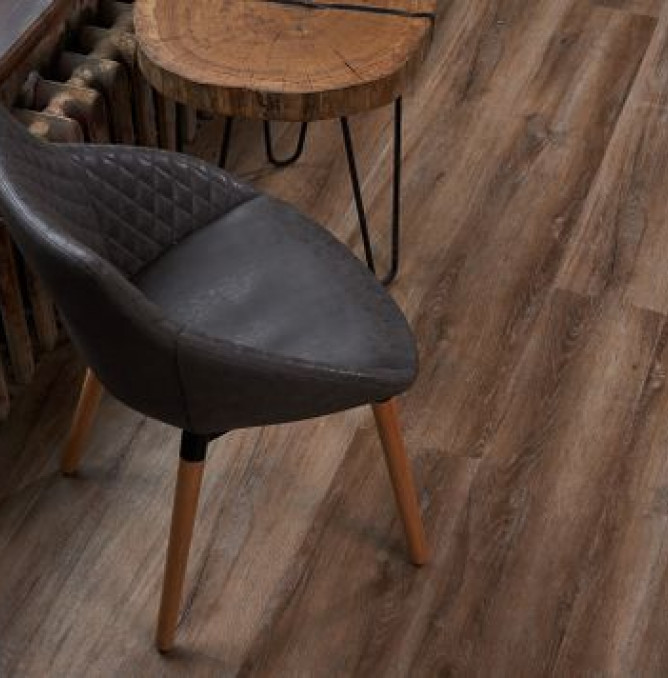 фото - Кварц-винил Ceramo Vinilam XXL Glue 8895 -EIR Дуб Биль