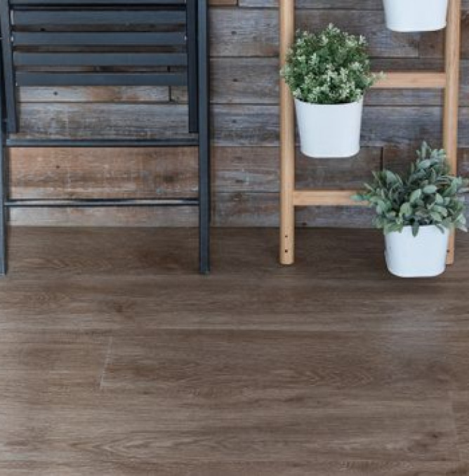 фото - Кварц-винил Vinilam Click 14609 Дуб Ваймар