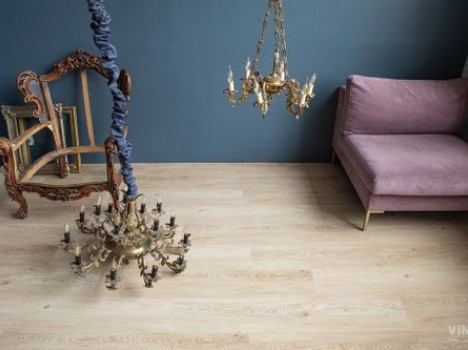  Кварц-винил VINILAM Cork Premium 33555 Дуб Сарагоса