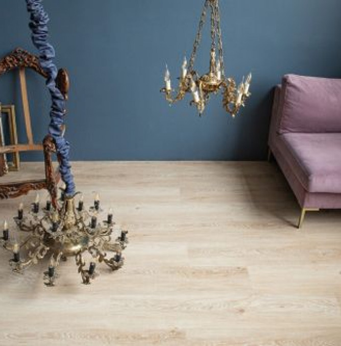 фото - Кварц-винил VINILAM Cork Premium 33555 Дуб Сарагоса
