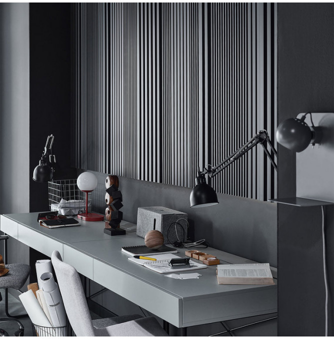 фото - Реечная стеновая панель VOX LINERIO L-LINE ANTHRACITE АНТРАЦИТ