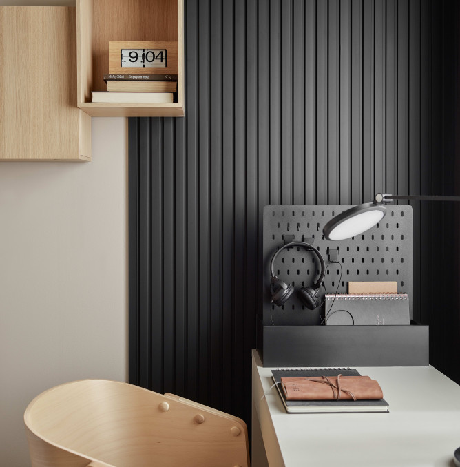 фото - Реечная стеновая панель VOX LINERIO M-LINE BLACK ЧЕРНЫЙ
